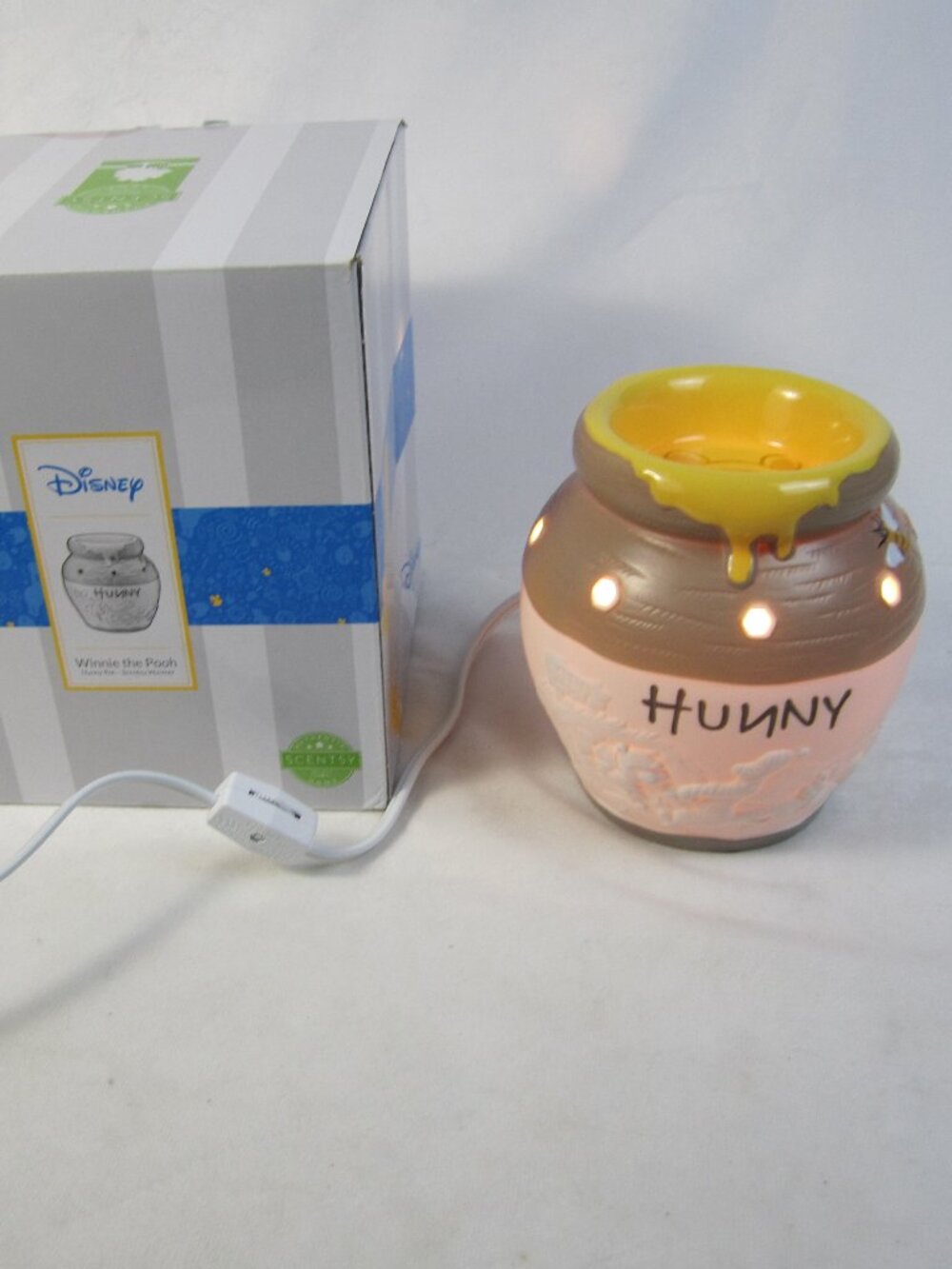 Scentsy Disney Winnie The Pooh Warmer Hunny Pot Incense Wax Warmer
